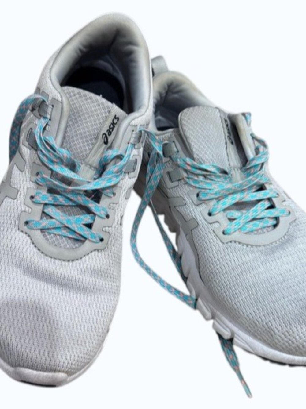 Asics Women's Light Gray Athletic Shoes